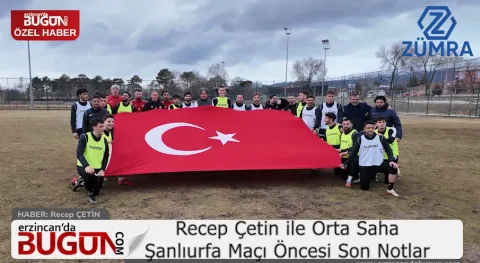 Ahmet Yıldırım’dan Urfa Maçı Öncesi Kritik Açıklamalar! | 13 Şubat Ruhuyla Sahadayız