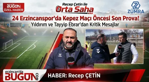 24 Erzincanspor’da Kepez Maçı Öncesi SON DURUM! | Ahmet Yıldırım & Tayyip Ebrar Cumur Konuştu