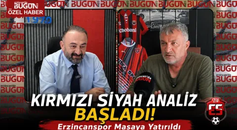 Kırmızı Siyah Analiz! Hamdi Ulukaya,Transferler ve Erzincanspor'un Yeni Sezonu Masaya Yatırıldı