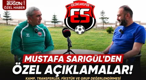 Mustafa Sarıgül'den Çok Özel Açıklamalar | Erzincanspor Kampında Orta Saha Özel Yayını | Recep Çetin