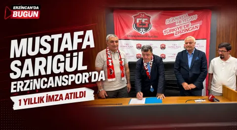 Mustafa Sarıgül Resmen Erzincanspor’da | Hedef Şampiyonluk, Gözler Transferlerde