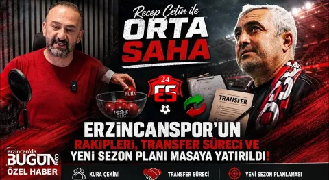 Recep Çetin ile Orta Saha | Erzincanspor'un Rakipleri, Transfer Süreci ve Yeni Sezon Planı
