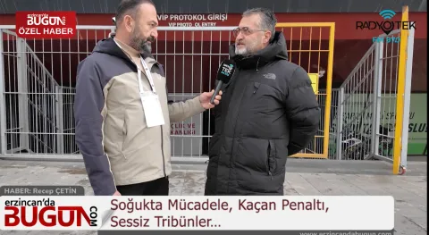 Kaçan Penaltı, Boş Tribünler, Sinirli Hoca | Erzincanspor iskenderun Maçı | Orta Saha