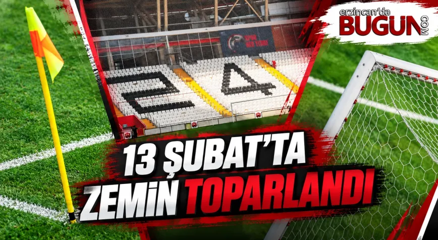 13 ŞUBAT ŞEHİR STADYUMU’NUN ZEMİNİ YENİDEN ESKİ GÜCÜNDE