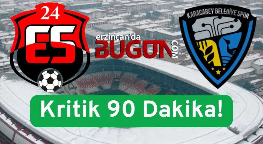 24 Erzincanspor–Karacabey Bld. Maçı Alt Sıraları Yakından İlgilendiriyor