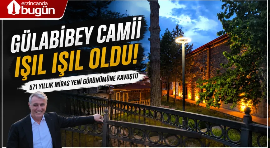 571 Yıllık Gülabibey Camii Yeni Görünümüne Kavuştu