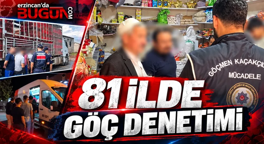 81 İlde Düzensiz Göç Denetimi: 230 Göçmen Yakalandı