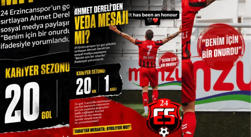 Ahmet Dereli’den Veda Sinyali mi?