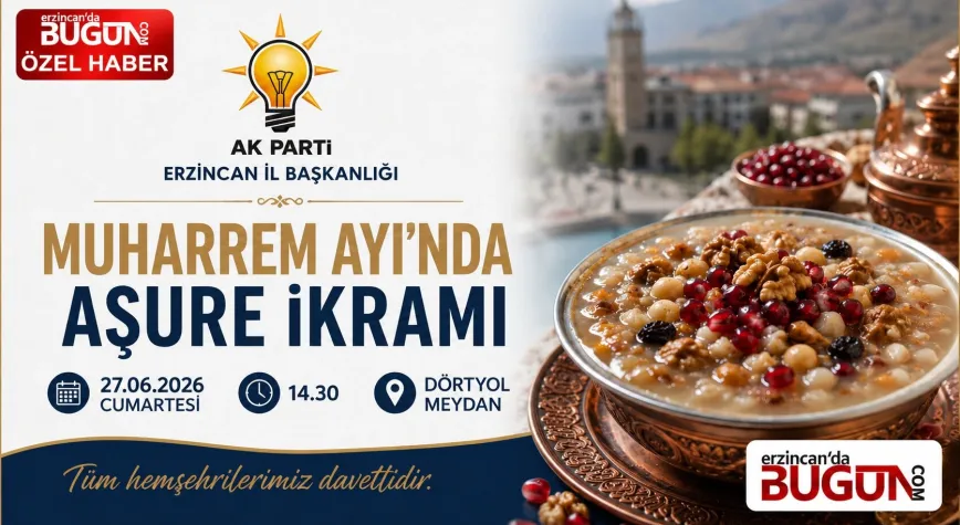 AK Parti Erzincan İl Başkanlığı’ndan Muharrem Ayı’nda Aşure İkramı
