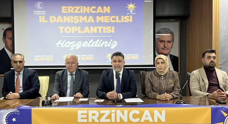 AK Parti Erzincan’da Mart Ayı Danışma Meclisi Toplantısı Gerçekleştirildi