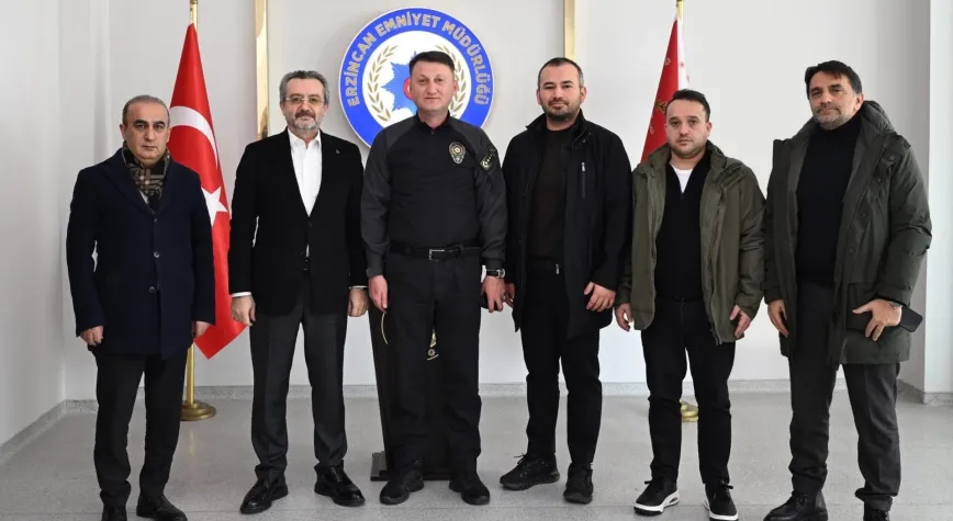 AK Parti Heyetinden İl Emniyet Müdürü Baybaba’ya Ziyaret