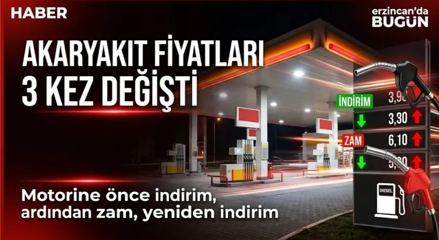 AKARYAKIT FİYATLARI BU HAFTA DALGALANDI: 3 GÜNDE 3 DEĞİŞİM