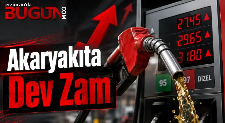 Akaryakıta Büyük Zam Beklentisi: Erzincan’da Motorin 81 Lirayı Aşabilir