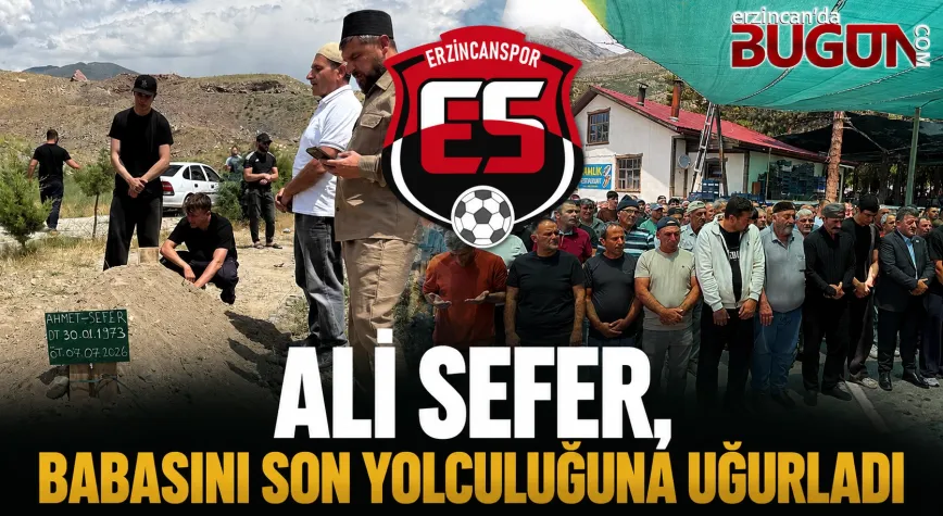 Ali Sefer, Babasını Gözyaşlarıyla Son Yolculuğuna Uğurladı