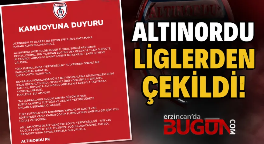 Altınordu Profesyonel Liglere Veda Etti! Kırmızı Grup'ta Dengeler Değişiyor
