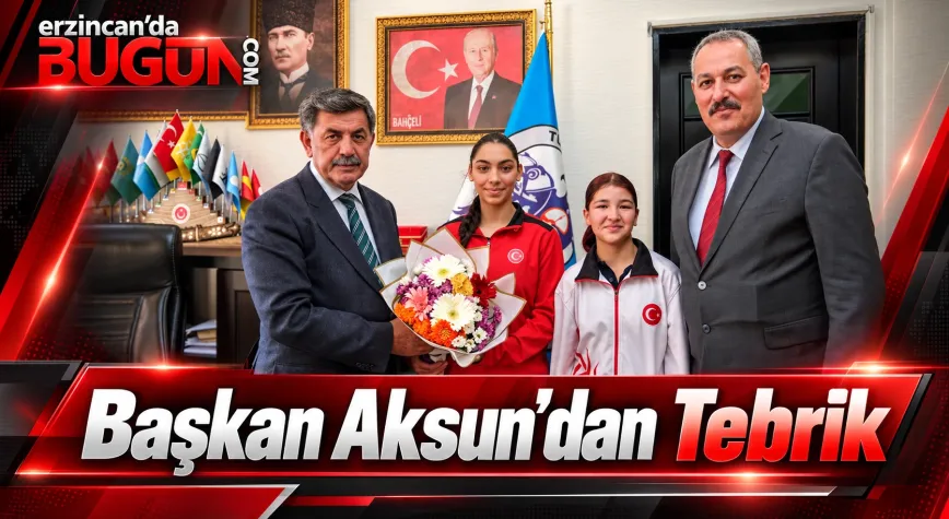 Başkan Bekir Aksun, Başarılı Sporcuları Belediyede Ağırladı