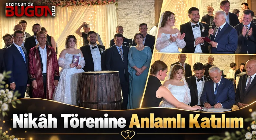 Başkan Güneş’in Kızı Elif, Berk Sinan Sezer ile Dünyaevine Girdi