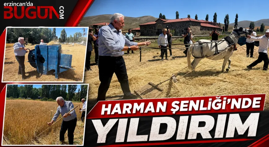 Binali Yıldırım Harman Şenliği’nde Tırpan Salladı