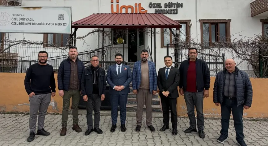 CHP Erzincan Heyeti Eğitim ve Rehabilitasyon Merkezi’ni Ziyaret Etti
