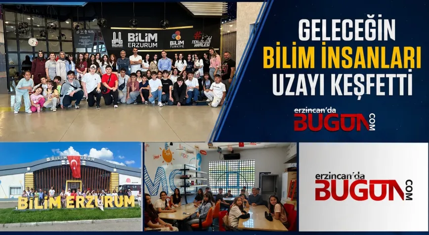 Demirkent TOKİ Ortaokulu Öğrencileri Bilim Erzurum’da Uzayın Kapılarını Araladı