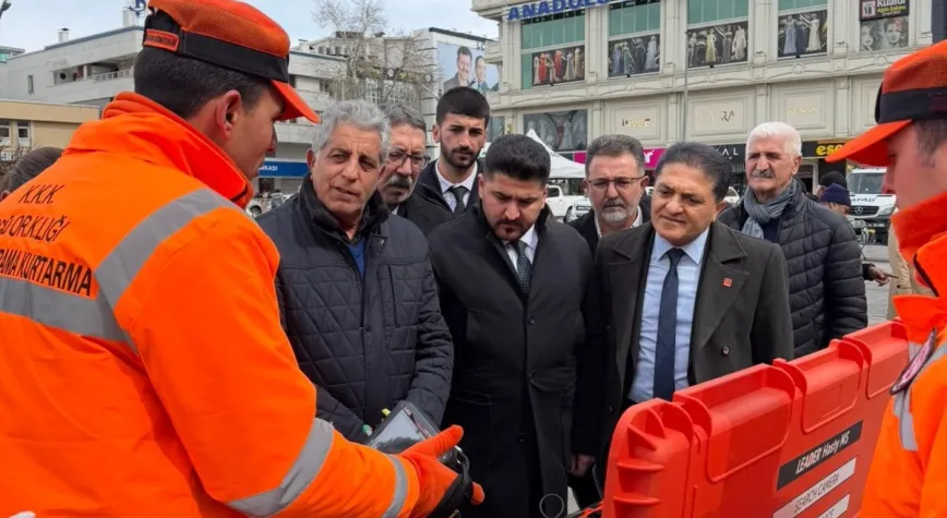 Dörtyol’da Deprem Haftası Etkinliğine CHP Erzincan İl Teşkilatı Katıldı