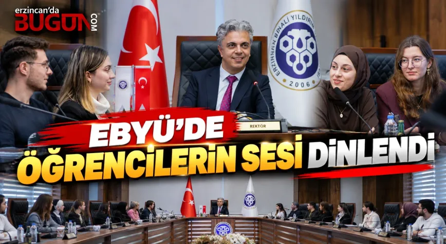 EBYÜ Rektörü Kuyrukluyıldız Öğrencilerle Buluştu: Talep ve Önerileri Tek Tek Dinledi
