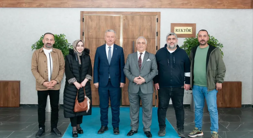 EGC Yönetiminden Rektör Levent’e Ziyaret