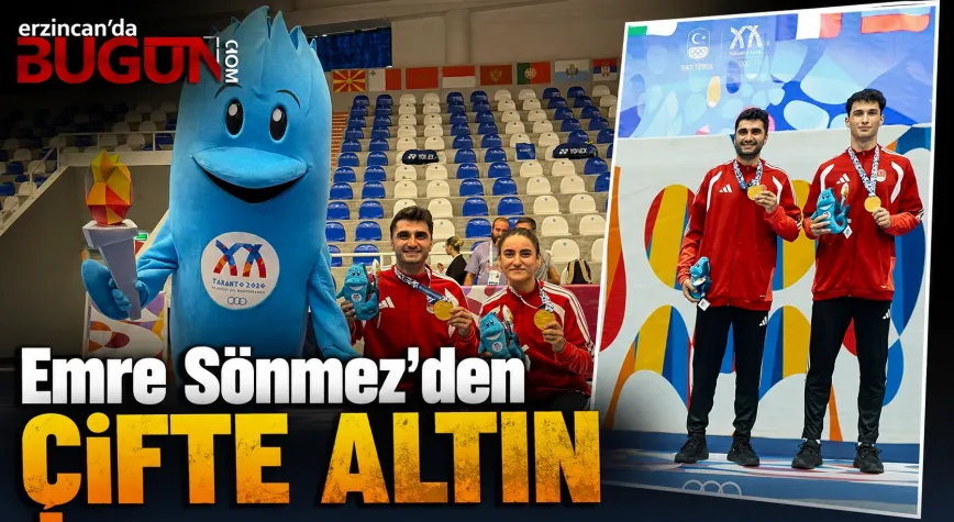 Emre Sönmez’den Akdeniz Oyunları’nda Çifte Altın