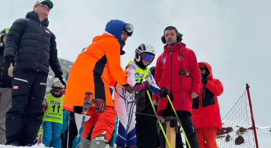 Ergan Dağı Kayak Merkezi’nde Yarışma Heyecanı Başladı