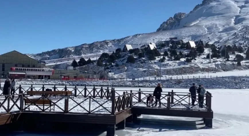 Ergan Dağı Kış Turizminin Gözde Merkezi Olmayı Sürdürüyor