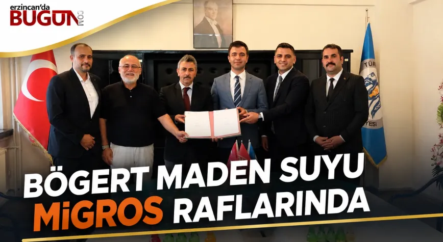 Erzincan Bögert Maden Suyu’nun Premium Ürünü Migros Raflarında Yerini Alacak