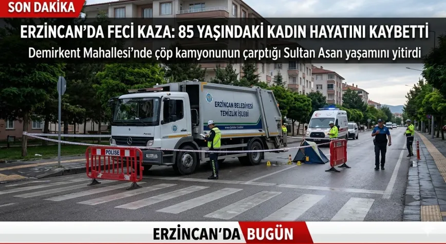 Erzincan'da Feci Kaza: 85 Yaşındaki Sultan Asan Hayatını Kaybetti
