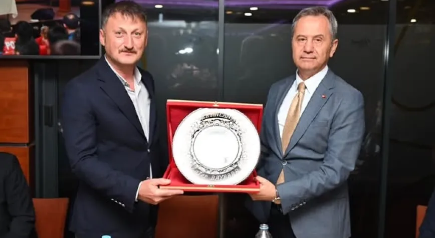 Erzincan Emniyet Müdürü Zafer Baybaba’ya Veda Yemeği