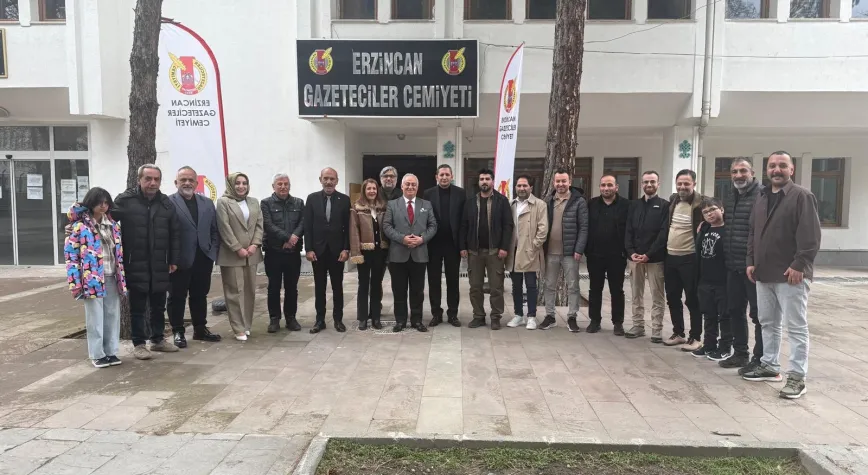 Erzincan Gazeteciler Cemiyeti’nde Bayramlaşma Buluşması