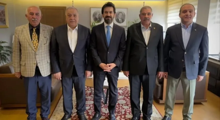 Erzincan Heyetinden Bakan Yardımcısı Mumcu’ya Ziyaret