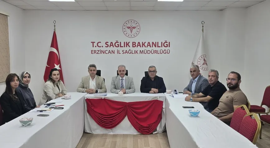 ERZİNCAN İL SAĞLIK MÜDÜRLÜĞÜNDE İŞ YERİ DİSİPLİN KURULU TOPLANDI