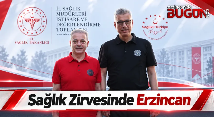 Erzincan İl Sağlık Müdürü Cihan Tekin, 81 İlin Katıldığı Sağlık Zirvesinde!