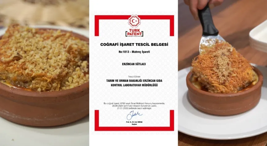 Erzincan Sütlacına Coğrafi İşaret Tescili