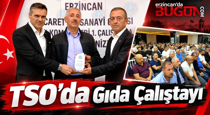 Erzincan TSO’da Gıda Sektörü Masaya Yatırıldı: 40 Yılı Aşan Üyelere Vefa Plaketi