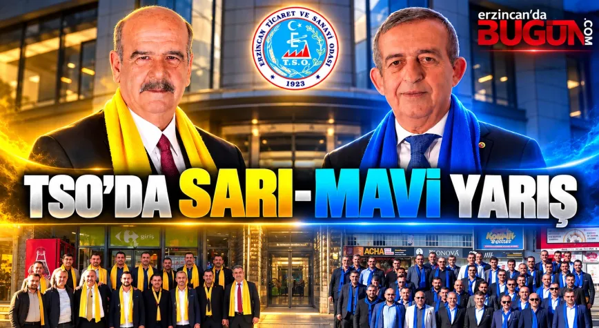 ERZİNCAN TSO’DA SEÇİM GÜNÜ! SARI VE MAVİ LİSTELER YARIŞIYOR