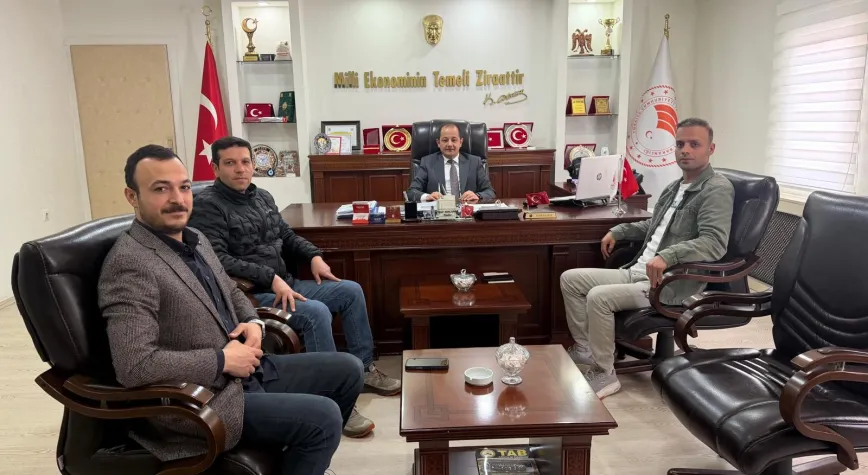 Erzincan Veteriner Hekimler Odası’ndan İl Tarım ve Orman Müdürü’ne Ziyaret