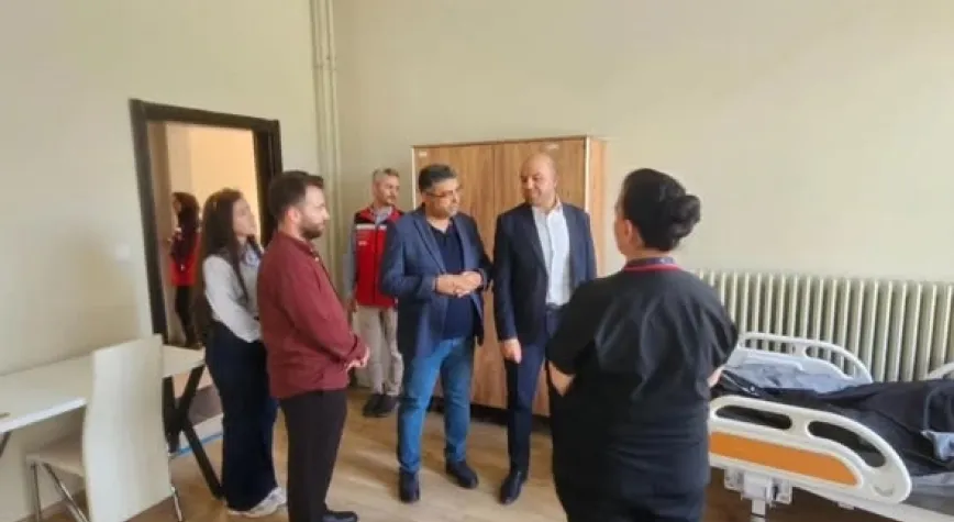 Erzincan’da Bakım Merkezine Denetim Ziyareti