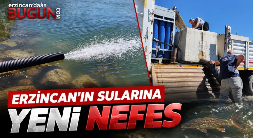 Erzincan’da Baraj Göllerine 1 Milyon 200 Bin Sazan Yavrusu Bırakıldı