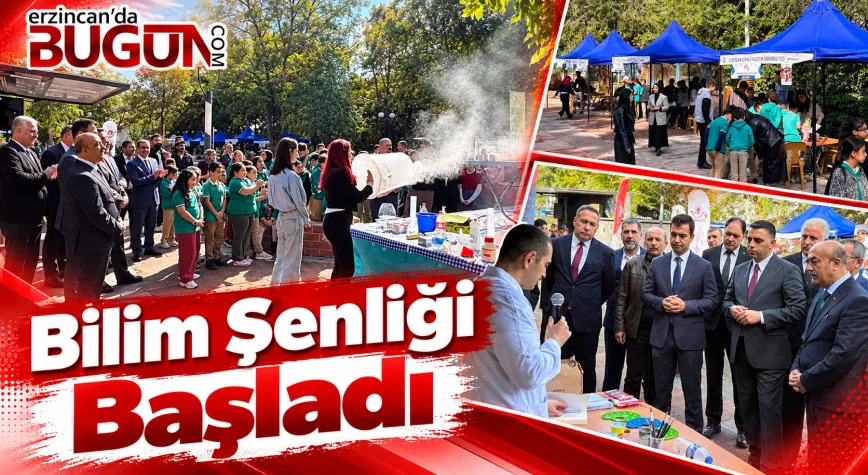 Erzincan’da Bilim Şenliği Başladı: 32 Etkinlik, 8 Bin 700 Katılımcı Hedefi!