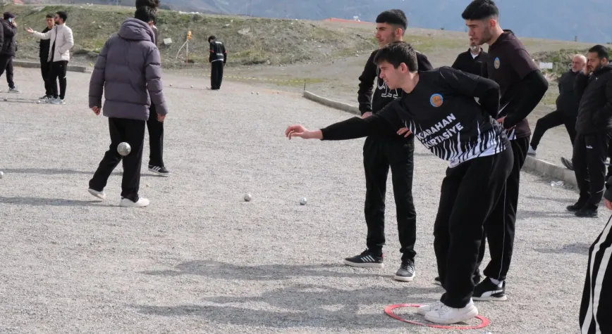 Erzincan’da Gençler Bocce İl Birinciliği Müsabakaları Tamamlandı
