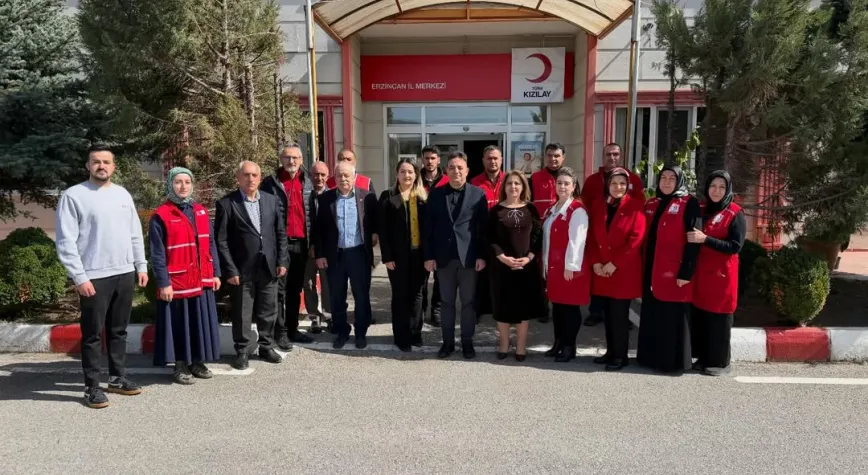 Erzincan’da Kızılay’dan Geniş Katılımlı Koordinasyon Toplantısı