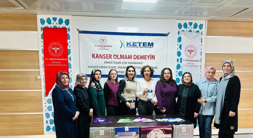 Erzincan’da Kolorektal Kanser Farkındalık Ayı Kapsamında Bilgilendirme Standı Kuruldu