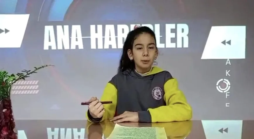 Erzincan’da Minik Gazeteciler İş Başında