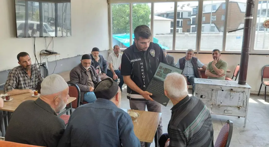 Erzincan’da Narkorehber ve Narkonokta Kapsamında 1.535 Kişiye Uyuşturucu Bilgilendirmesi