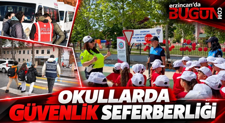 ERZİNCAN’DA OKUL ÇEVRELERİNE SIKI DENETİM: 246 BİN 974 TL CEZA KESİLDİ!